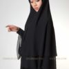 black jilbab syar’i 302