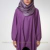 edgy purple blouse muslim 1603