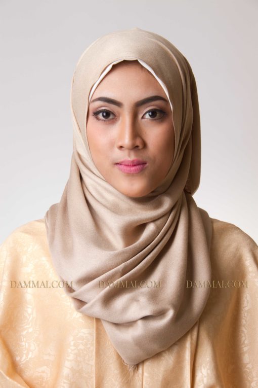 flaxen hijab pashimina 501