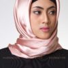 goldy pink jilbab segi empat 802