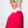 red fashion muslim blouse 903
